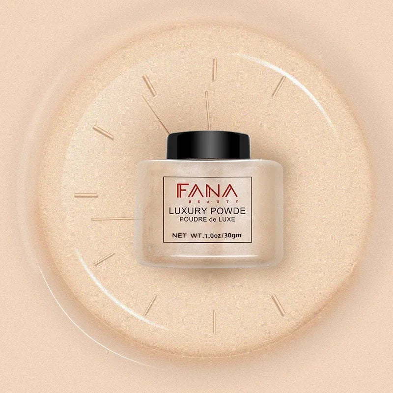 Loose Setting Powder Foundation – Oil-Control Banana Formula