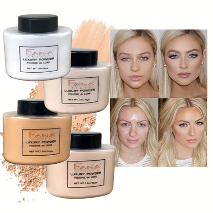 Loose Setting Powder Foundation – Oil-Control Banana Formula